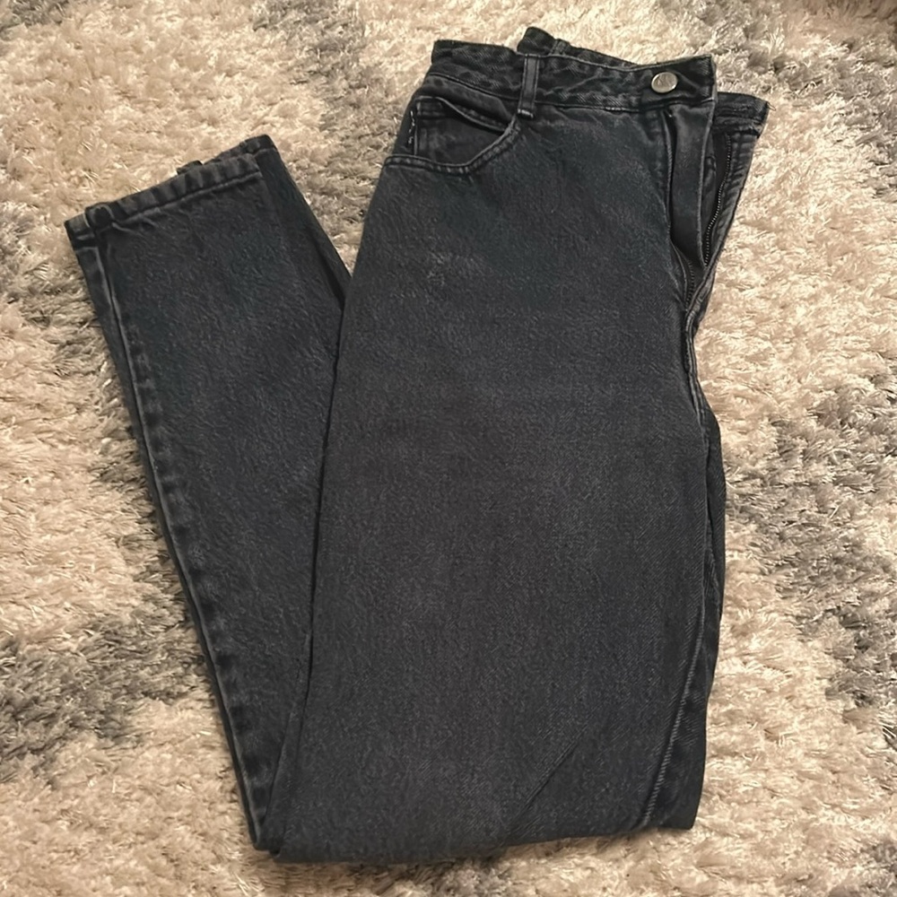 Bongo Navy Blue Ankle Cut Distressed Jeans